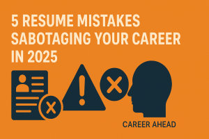 5 Resume Mistakes Sabotaging Your Career in 2025
