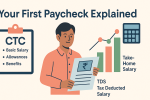 Your First Paycheck: What Indian Schools Never Taught About CTC, TDS, and Take-Home Salary