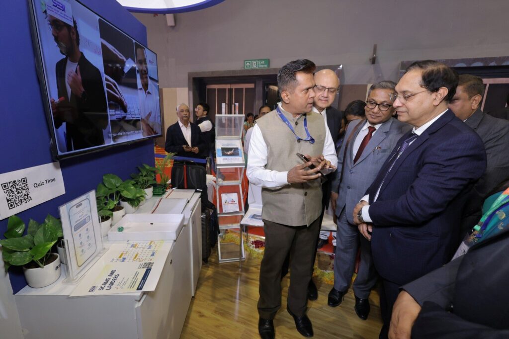 SEBI Chairman Visits BSE booth at IITF 2025, Applauds Efforts in Strengthening Investor Education