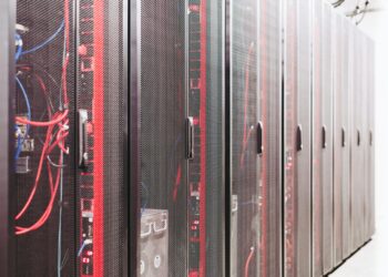 System with various wires managing access to centralized resource of server in data center