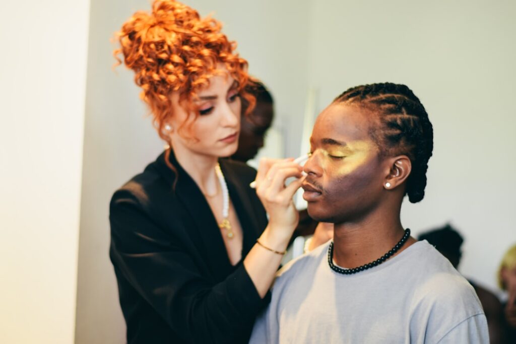 The Cosmetic Capital Curve: How Makeup Shapes Career Mobility for Women of Color