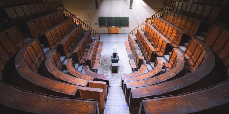 Universities Turn Lecture Halls into Podcast Studios