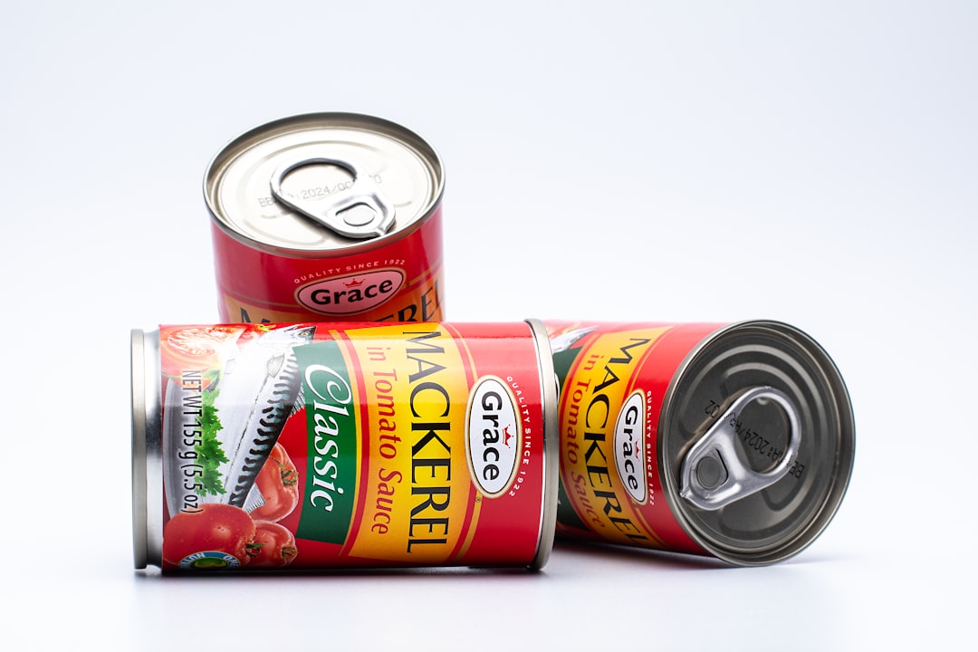 Tinned Mackerel Labels Exposed