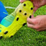 Illustrative stock photo (football, football boots) for this story on Chinese Brands Drop Mbappé After Mao Joke Backlash.