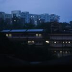 Stock photo of A view of a city at night from a window, used to illustrate this story on UGC Opens Applications for Distance Learning Programs for 2027 Session.